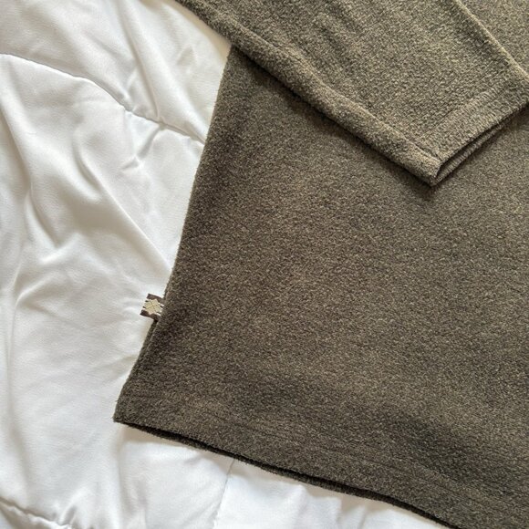 Vintage 90s Y2K Long Sleeve Sweater Mens Size XL Green Fleece Skater Grunge Goth - Picture 7 of 7